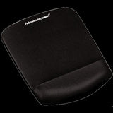 Fellowes PlushTouch Mousepad Wrist Support Black