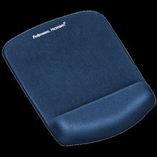 Load image into Gallery viewer, Fellowes PlushTouch Mousepad Wrist Support Blue