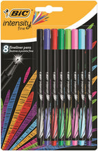Load image into Gallery viewer, Bic Intensity Fine Assorted PK8