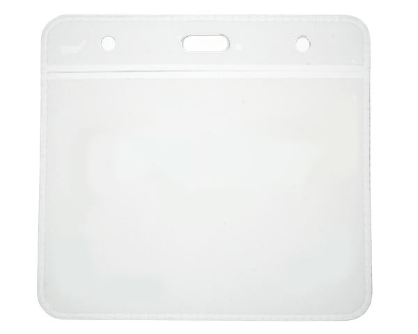 Vinyl Temporary Pass Holders, Eco Friendly - Landscape (Pack of 100) - xdigitalmedia