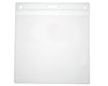Load image into Gallery viewer, Clear Vinyl Visitor Pass Holders - Landscape 110mm x 105mm (Pack of 100) - xdigitalmedia