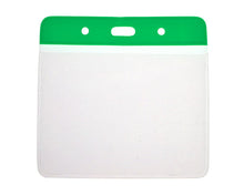 Load image into Gallery viewer, Vinyl Green Top Card Holders - 102 x 83mm (Pack of 100)