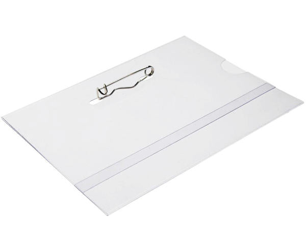 Acrylic ID Card Holder with Z Pin (Pack of 100) - xdigitalmedia