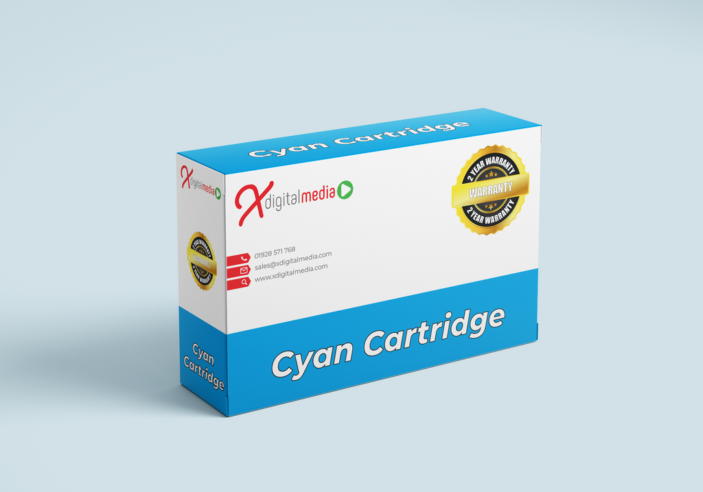 Ricoh 407717-COM Compatible Cyan Toner Cartridge (6000 pages)