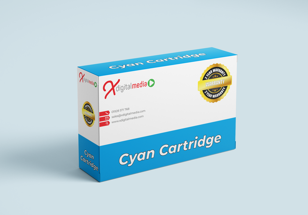 Ricoh 407544-COM Compatible Cyan Toner Cartridge (1600 pages)