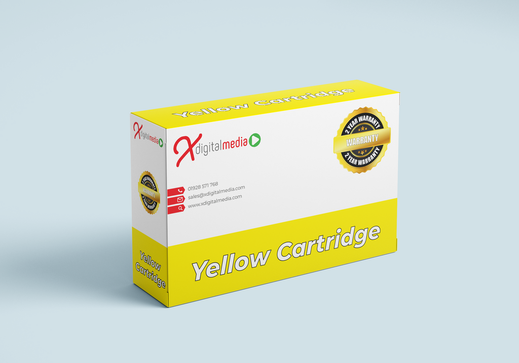 Brother TN321Y-COM Compatible Yellow Toner Cartridge (1500 pages)