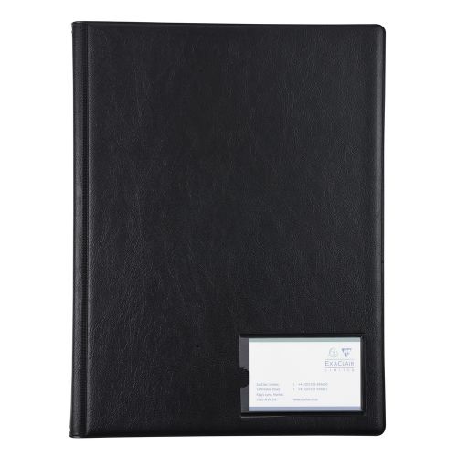 Guildhall Display Book A4 12 Pockets Black