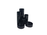 Value Deflecto Tube Tidy Black