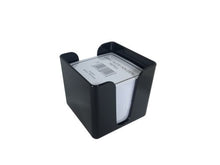 Load image into Gallery viewer, Value Deflecto Cubic Note Block and Holder Black