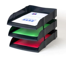 Load image into Gallery viewer, Avery Eco Friendly Letter Tray Black