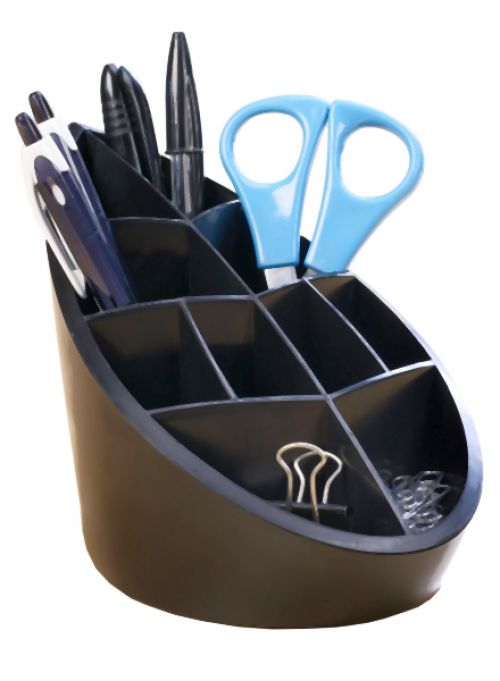 Avery Desk Top Range Eco Pen Pot Black DR450BLK