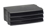 Avery Letter Tray Wide Entry Black