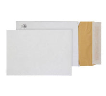 Load image into Gallery viewer, Purely Packaging Eco Peel and Seal Gusset White 140gsm PK100