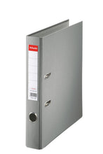 Load image into Gallery viewer, Esselte Essentials Lever Arch File A4 PP 50mm Grey PK25