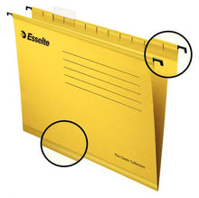 Load image into Gallery viewer, Esselte Classic Suspension File A4 Yellow PK25
