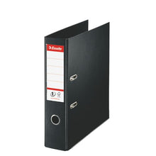Load image into Gallery viewer, Esselte No1 Lever Arch File Polyprop A4 Black 75mm PK10