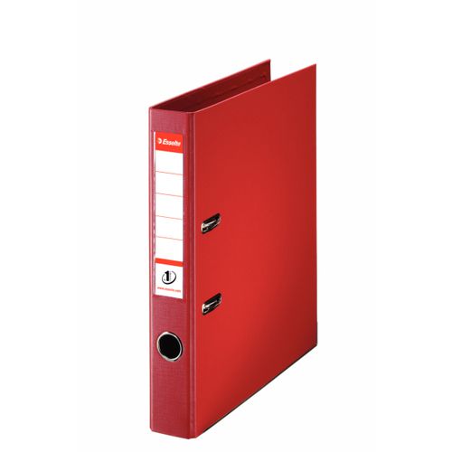 Esselte No1 Lever Arch File Polypropylene A4 50mm Red PK10