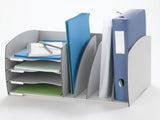 Fast Paper Desktop Organizer 4 Comp Grey