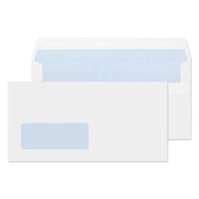 Load image into Gallery viewer, Value Wallet S/S Window DL 110x220mm 80gsm White PK1000