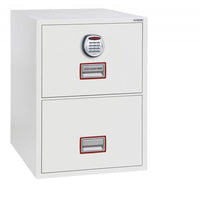 Load image into Gallery viewer, Phoenix Vertical Fire File 2 drwr Filing cbinet Elec Lock