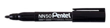 Load image into Gallery viewer, Pentel (Black) Permanent Marker Bullet 1.5mm Line (Pack 12)
