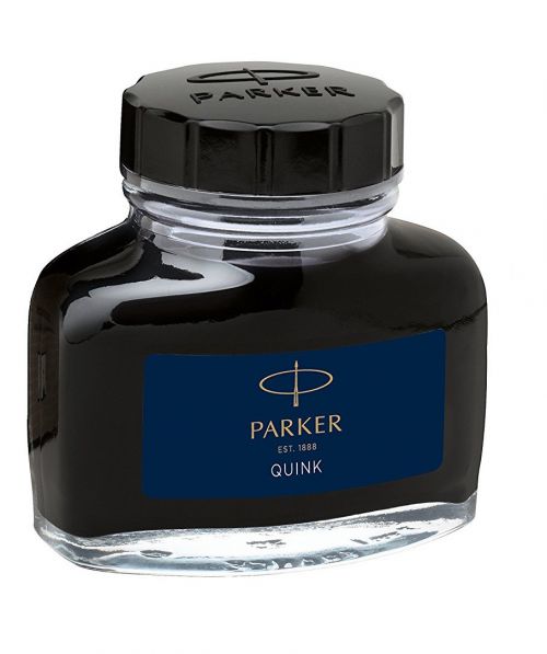 Parker Quink Bottled Ink for Fountain Pens 57ml Blue