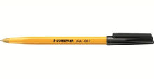 Load image into Gallery viewer, Staedtler 430 Stick Ball Pen Fine 0.3mm Black PK10