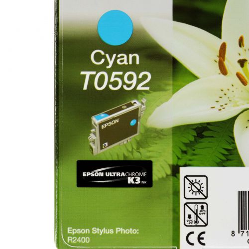 Epson C13T05924010 T0592 Cyan Ink 13ml