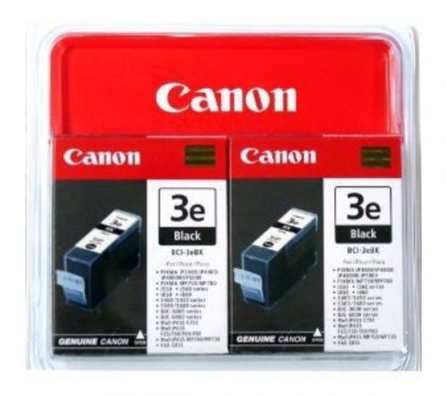 Canon 4479A298 BCI3E Black Ink 27ml Twinpack