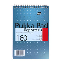 Load image into Gallery viewer, Pukka Reporters Shothand Pad Wirebound 160P 205x140mm NM001 - (PK3)