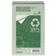 Load image into Gallery viewer, Silvine Recycled Shand Notebook PK12