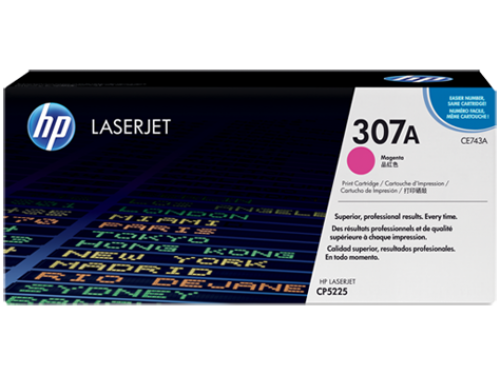 HP CE743A 307A Magenta Toner 7.3K