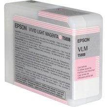 Load image into Gallery viewer, Epson C13T580B00 T580B Light Magenta Ink 80ml