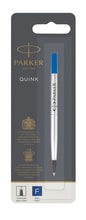 Load image into Gallery viewer, Parker Quink Roller Ball refill Fine Blue