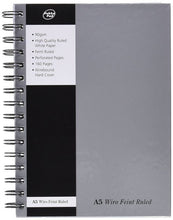 Load image into Gallery viewer, Pukka Pad A5 Wirebound 160 Page Silver PK5