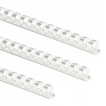 Load image into Gallery viewer, Fellowes Plastic Binding Combs A4 8mm White 5345406 (PK100)