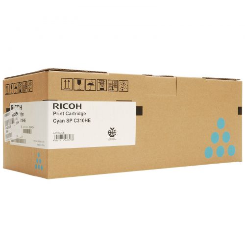 Ricoh 406480 C310E Cyan Toner 6K