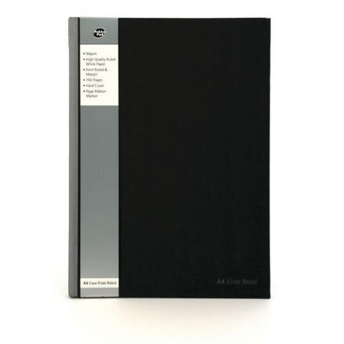 Pukka Pad A4 Casebound Ruled 192Pages Silver/Black PK5