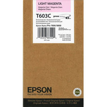 Load image into Gallery viewer, Epson C13T603C00 T603C Light Magenta Ink 220ml