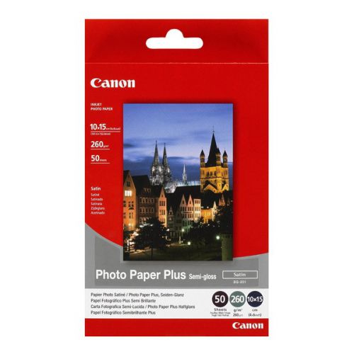 Canon 1686B015 Semi Gloss Photo Paper 10x15cm 50 Sheets