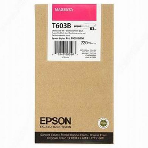 Epson C13T603B00 T603B Magenta Ink 220ml