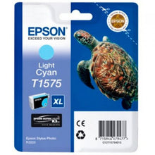 Load image into Gallery viewer, Epson C13T15754010 T1575 Light Cyan Ink 26ml