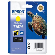 Load image into Gallery viewer, Epson C13T15744010 T1574 Yellow Ink 26ml