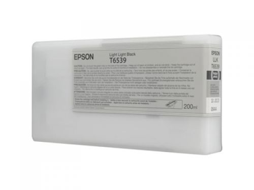 Epson C13T653900 T6539 Light Light Black Ink 200ml