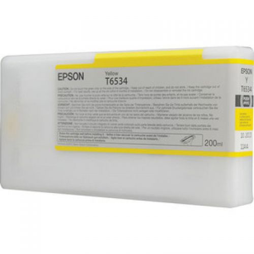 Epson C13T653400 T6534 Yellow Ink 200ml