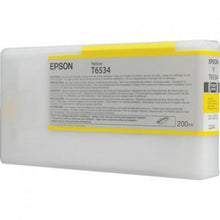 Load image into Gallery viewer, Epson C13T653400 T6534 Yellow Ink 200ml