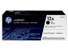 Load image into Gallery viewer, HP Q2612AD 12A Black Toner 2x 2K Twinpack