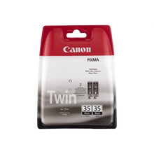 Load image into Gallery viewer, Canon 1509B012 PGI35 Black Ink 9ml Twinpack