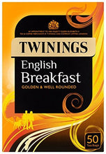 Load image into Gallery viewer, Twinings English Breakfast Tea Envelopes PK50