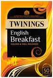 Twinings English Breakfast Tea Envelopes PK50